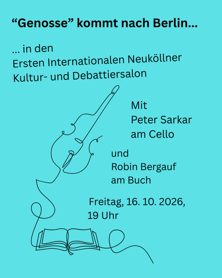 Mehr über den Artikel erfahren Lesung in Berlin