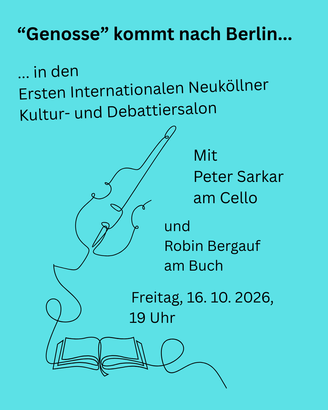 Mehr über den Artikel erfahren Lesung in Berlin